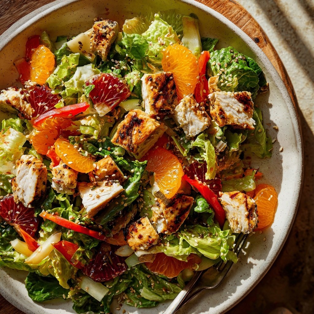 Sesame Citrus Chicken Salad