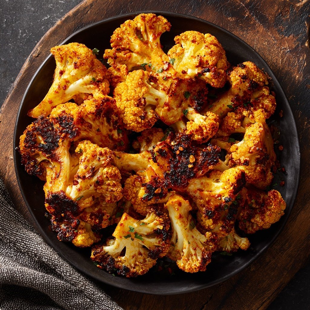Smoky Paprika Roasted Cauliflower