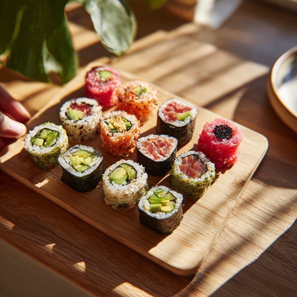 Global Japanese Sushi Rolls