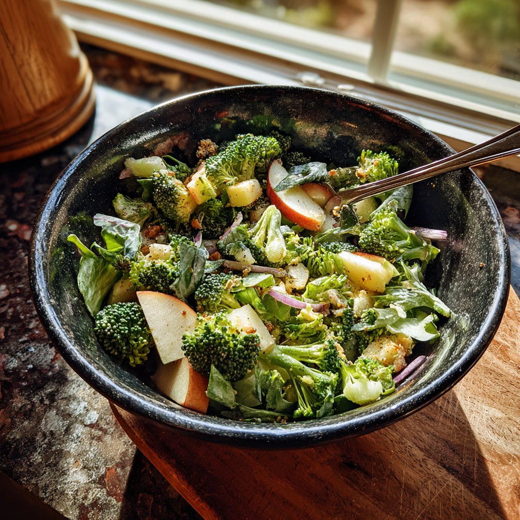 Wholesome Broccoli Apple Salad