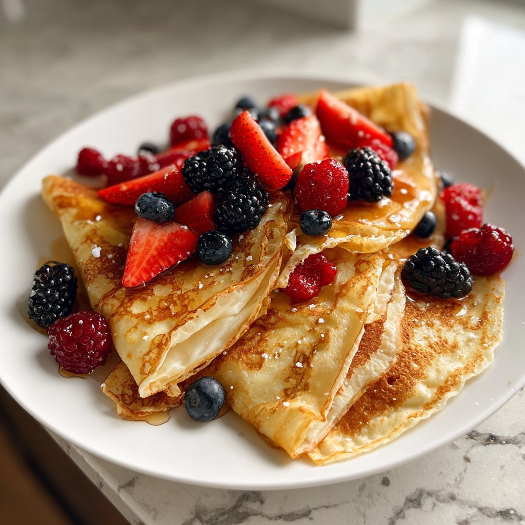 Sweet and Savory Crepes