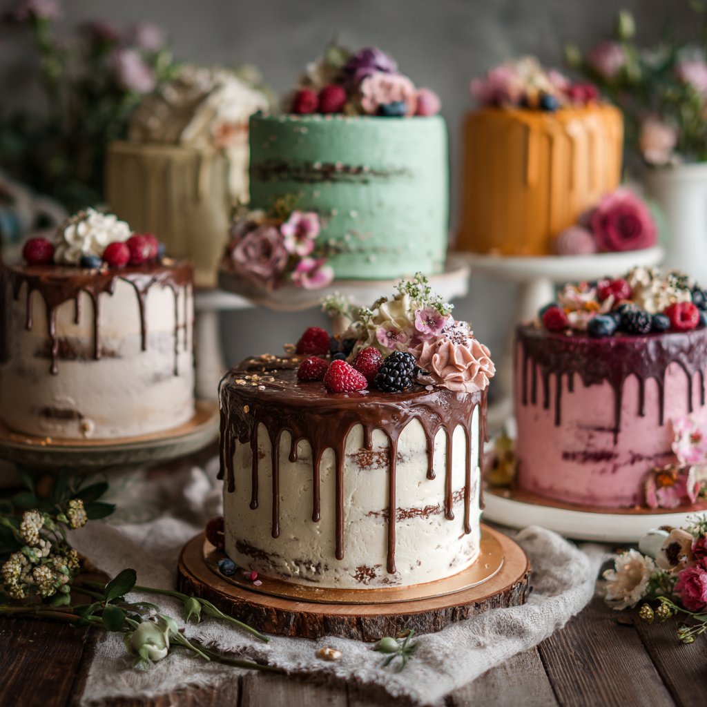 20 Birthday Cakes for Adults: Modern Buttercream